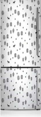 Produktbild von Kühlschrankmagnete Kühlschrank Magnetfolie Magnete Küche 60x190 cm - Hirsch im Wald