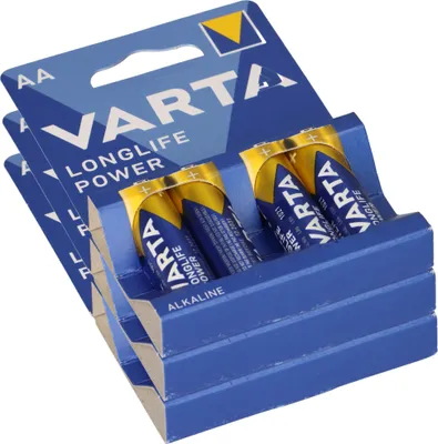 Produktbild von 12x Varta 4906 Longlife Power AA im 4er Blister Mignon