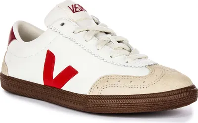 Produktbild von Veja Volley O. T. In White Red For Men - 11 UK - 45 EU - 11.5 US / White Red