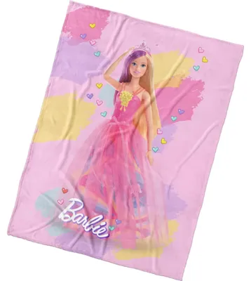 Produktbild von Decke Tagesdecke für Kinder 130x170 Barbie