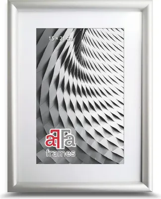 Produktbild von FramesFactory Holzrahmen Finger 10x15 cm weiß Acrylglas