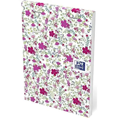 Produktbild von ELBA Oxford Floral - Block - A6 - 80 Blatt / 160 Seiten