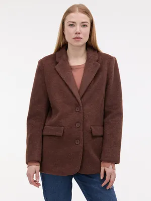 Produktbild von Orsay Damen Mantel aus Viskose, Braun, in Größe 40, mit klassisch-elegantem Schnitt