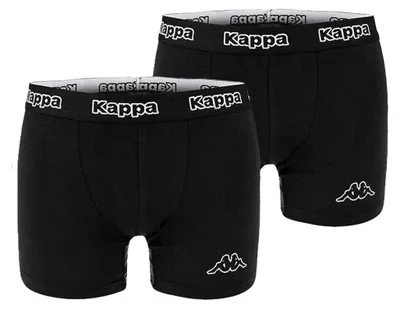 Immagine prodotto di Kappa - Boxer da uomo (confezione da 2) PP7449 (L) (nero)