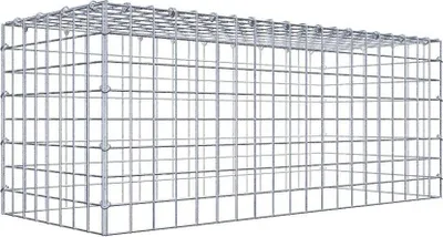 Produktbild von Anbaugabione Typ 3 100 cm x 40 cm x 40 cm (L x H x T), Maschenweite 5 cm x 5 cm, C-Ring