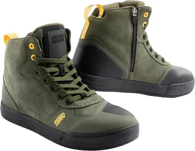 Produktbild von Rebelhorn Spike Motorrad Schuhe, oliv, 43