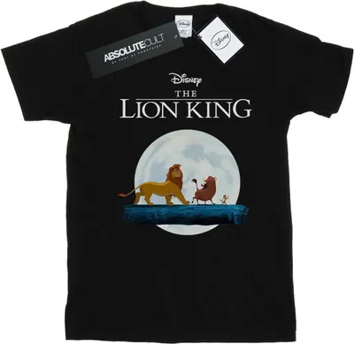 Produktbild von Disney - "The Lion King Hakuna Matata Walk" T-Shirt für Damen BI17155 (S) (Schwarz)