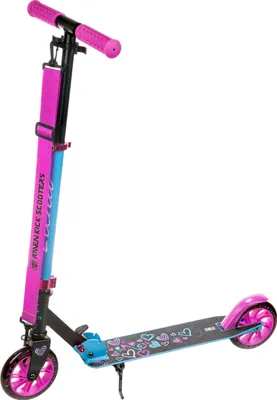 Produktbild von Kinder Roller Scooter Kickroller Cityroller Raven Elena Black 145mm
