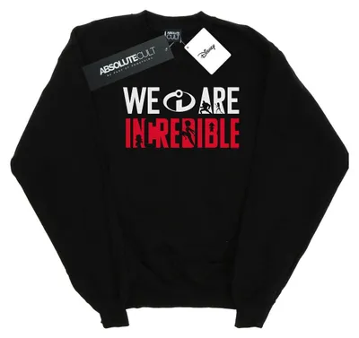 Image de Disney - Sweat-shirt pour homme « Incredibles 2 We Are Incredible » BI49257 (S) (noir)