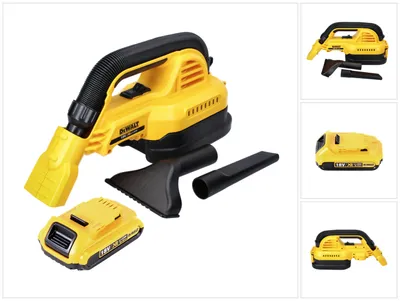 Produktbild von DeWalt DCV 517 Akku Handstaubsauger 18 V 1,9 L + 1x Akku 2,0 Ah - ohne Ladegerät