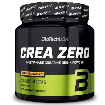 Image de Créatines - Biotech USA - Créa zéro (320g) - Saveur Orange