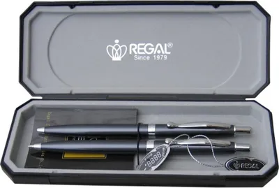 Obrázek produktu pro Kuličkové pero + mikrotužka Regal Reef šedá - 543406MB