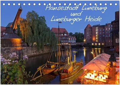Produktbild von Hansestadt Lüneburg und Lüneburger Heide (Tischkalender 2026 DIN A5 quer), CALVENDO Monatskalender
