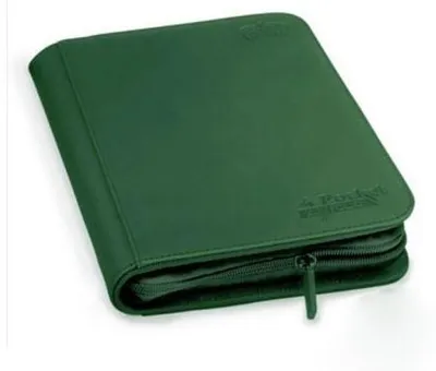 Produktbild von Ultimate Guard Zipfolio 160 8 Pocket XenoSkin Grün
