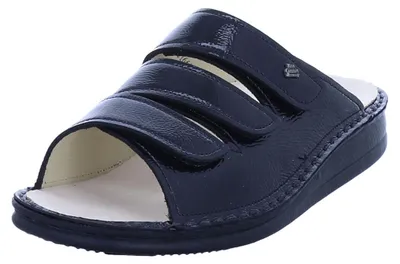Produktbild von Finn Comfort Korfu - Pantolette, Classic, Knautsch, Schwarz, 1508-022099 41