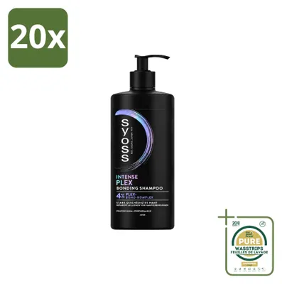 Produktbild von 20 x Syoss Intense Plex Shampoo - 440 ml - Vorratspackung - 20 Stücke