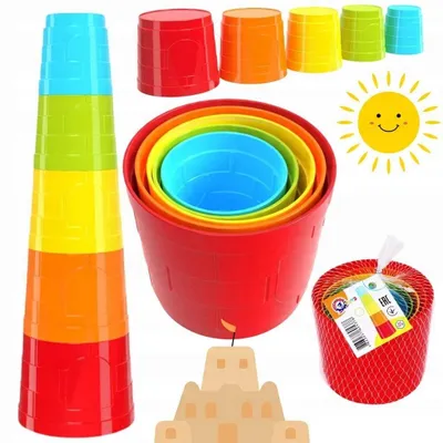 Produktbild von Technok Piramida Sorter Lernspielzeug für Kleinkinder Bunt