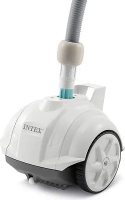 Produktbild von Poolroboter Staubsauger Intex ZX50, Für Pools bis Ø 6.10M, 2 Rotierende Reinigungsbürsten, 3m³/h Filterung, 6.5M Schlauch