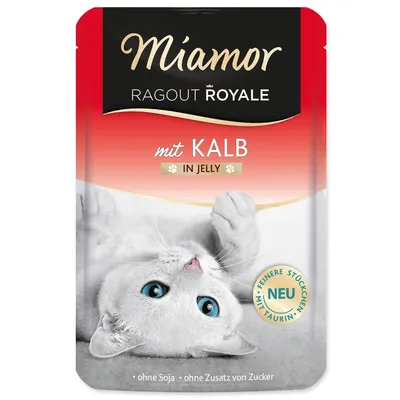 Immagine prodotto di Miamor Cat Ragout tasca Royale di vitello in gelatina 100g
