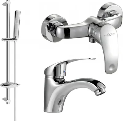 Produktbild von Mexen Fabia DB72 Brausegarnitur, Chrom - 746504DB72-00