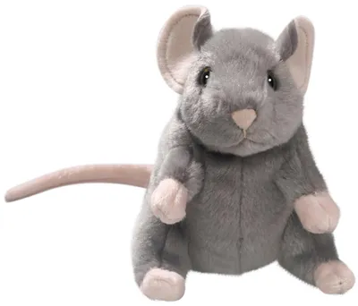 Produktbild von Carl Dick Maus grau, ca. 15cm 3326001 Kuscheltier, Plüschtier, Stofftier