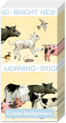 Produktbild von IHR - PT 820700 - Papiertaschentücher, 10 Stück, Tiere, Bright New Morning, Design: Emma Bridgewater