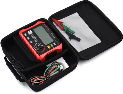 Produktbild von HABOTEST HT5910 4,7-calowy cyfrowy miernik rezystancji z wyświetlaczem LCD Tester wyłączników różnicowoprądowych Tester pętli 1000 Megohmmeter Voltmeter z podświetleniem