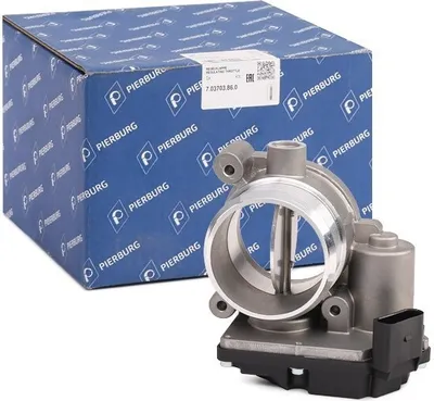 Produktbild von PIERBURG Drosselklappe 7.03703.86.0 für AUDI A6 Avant (4F5, C6) 57mm elektrisch
