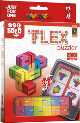 Produktbild von 999 Games Flex Puzzler - Knobelspiel Reisespiel Fidget Toy Denkspiel