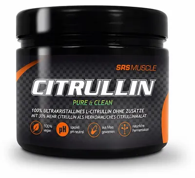 Produktbild von SRS Citrullin Pulver 250g Dose