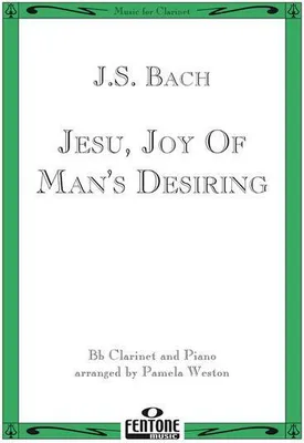 Produktbild von Jesu Joy of Man's Desiringfor clarinet and piano