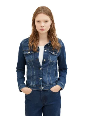 Immagine prodotto di TOM TAILOR, giacca di jeans da donna, modello 1023962, taglia 10119 - jeans blu chiaro , taglia XS
