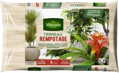 Produktbild von Pflanzerde für Zimmerpflanzen, 5 L, gebrauchsfertig, ultra drainierende Struktur