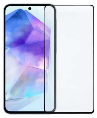 Produktbild von Samsung Displayschutz aus gehärtetem Glas GP-TTA556AEATW für Galaxy A55 Transparent