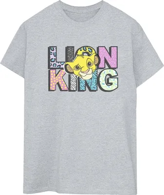 Produktbild von Disney - "The Lion King" T-Shirt für Damen BI29472 (XXL) (Grau)