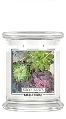 Immagine prodotto di Candela profumata Kringle, formato vaso medio, profumo "Succulente"
