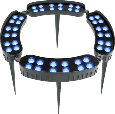 Immagine prodotto di Luminosa, impermeabile, colori personalizzabili, luce blu, 4 pezzi