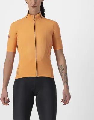 Produktbild von CASTELLI Kurzarm Fahrradtrikot - PERFETTO ROS 2 W WIND - Orange S