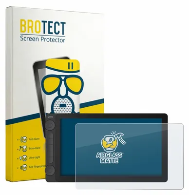 Produktbild von BROTECT Entspiegelungs Schutzglas für Huion Kamvas 13 Gen 3 Schutzfolie Panzer Folie Glas Display Schutz matt
