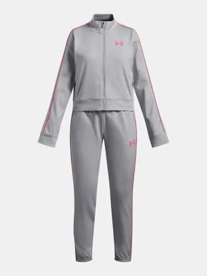Produktbild von Under Armour UA Icon Strick-Crop-Trainingsanzug für Mädchen YXS