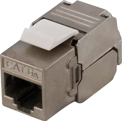 Image de DELTACO FTP Cat6a Connecteur Keystone, "sans outillage