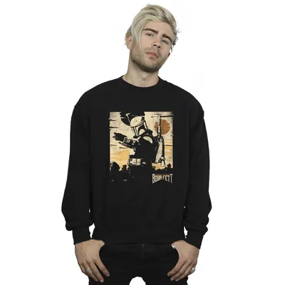 Produktbild von Star Wars - "The Book Of Boba Fett Points" Sweatshirt für Herren BI44011 (XL) (Schwarz)