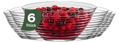 Produktbild von LAV Derin Glasschalen – 300 ml (10 1/4 oz), 6er Set