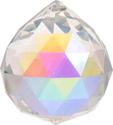 Produktbild von Regenbogen-Kristalle Kugel Perlmutt dunkle AAA -- 5 cm kaufen online