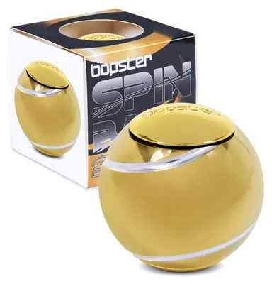 Image de bopster 3247374 Bopster - Fidget Spinner Ball - Gold & Silver