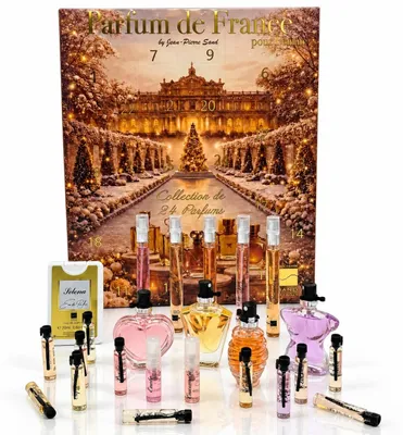 Produktbild von Parfum de France 24 teiliger Parfüm Adventskalender Beauty Geschenk Weihnachten Kalender Versailles Women 2026