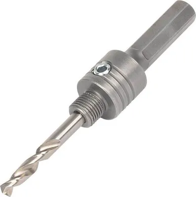 Imagen del producto de Mandril Wolfcraft para sierras de agujero de 5/8"; Mandril Wolfcraft para sierras de agujero de 5/8"