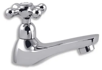 Zdjęcie produktu dla Titania Bateria umywalkowa zimna Retro II chrom 99105.0