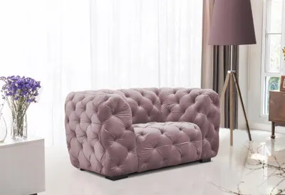 Produktbild von Sessel Designersessel NATALIE in Stoff Riviera Rose