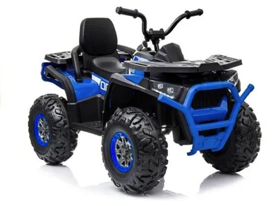 Produktbild von Leantoys Elektro Quad XMX607 Blau Ledersitz EVA-Reifen LED Frontscheinwerfer 2x45W